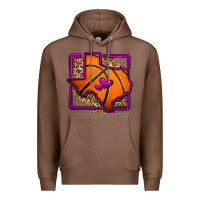 Chestnut leopard basketball texas map Premium Hoodie - Jasminsmagicworld