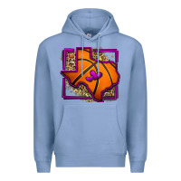 Colony Blue leopard basketball texas map Premium Hoodie - Jasminsmagicworld