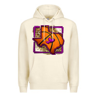 Sandshell leopard basketball texas map Premium Hoodie - Jasminsmagicworld