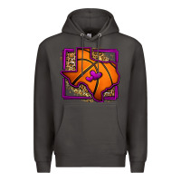 Smoke leopard basketball texas map Premium Hoodie - Jasminsmagicworld