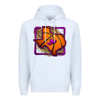 White leopard basketball texas map Premium Hoodie - Jasminsmagicworld