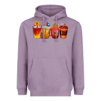 Lavender firefighter coffee cups Heavyweight Hoodie - texasbilliewilder