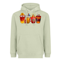 Matcha firefighter coffee cups Heavyweight Hoodie - texasbilliewilder