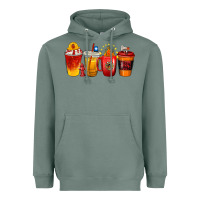 Sage firefighter coffee cups Heavyweight Hoodie - texasbilliewilder