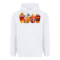 White firefighter coffee cups Heavyweight Hoodie - texasbilliewilder