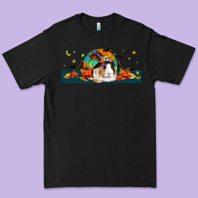 Halloween Guinea Pig Premium Tee Designed By Lillyallendesigns