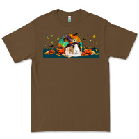 Cacao Halloween Guinea Pig Premium Tee - LillyAllenDesigns