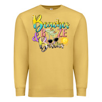 Antique Gold beaches booze and besties tbw Premium Sweatshirt - texasbilliewilder