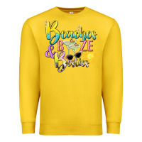 Lemon beaches booze and besties tbw Premium Sweatshirt - texasbilliewilder