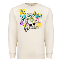 Sandshell beaches booze and besties tbw Premium Sweatshirt - texasbilliewilder