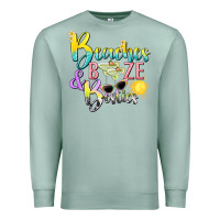 Seafoam beaches booze and besties tbw Premium Sweatshirt - texasbilliewilder