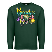 Sports Green beaches booze and besties tbw Premium Sweatshirt - texasbilliewilder