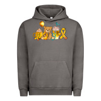Pigment Tornado childhood cancer ribbon and coffee cups Urban Hoodie - AdoDesignShop