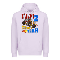 Lilac i'am two truck yeah Premium Hoodie - Artiststas