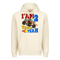 Sandshell i'am two truck yeah Premium Hoodie - Artiststas