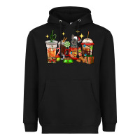 Black Christmas coffee cups with French Bulldog Heavyweight Hoodie - RanaPortraitStore