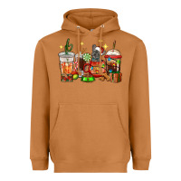 Meerkat Christmas coffee cups with French Bulldog Heavyweight Hoodie - RanaPortraitStore