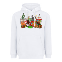 White Christmas coffee cups with French Bulldog Heavyweight Hoodie - RanaPortraitStore