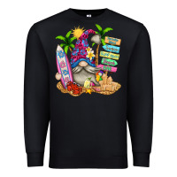 Black beach gnome Premium Sweatshirt - texasbilliewilder