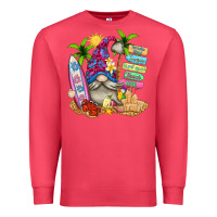 Cardinal beach gnome Premium Sweatshirt - texasbilliewilder
