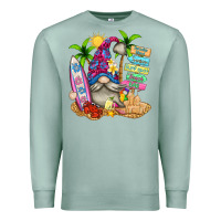 Seafoam beach gnome Premium Sweatshirt - texasbilliewilder