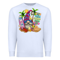 White beach gnome Premium Sweatshirt - texasbilliewilder