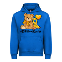 Cobalt childhood cancer and cancer ribbon Urban Hoodie - AdoDesignShop