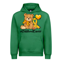 Emerald childhood cancer and cancer ribbon Urban Hoodie - AdoDesignShop