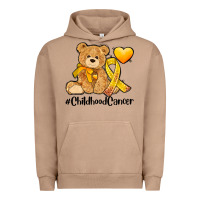Pigment Burro childhood cancer and cancer ribbon Urban Hoodie - AdoDesignShop