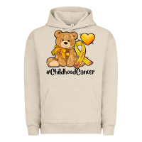 Pigment French Oak childhood cancer and cancer ribbon Urban Hoodie - AdoDesignShop