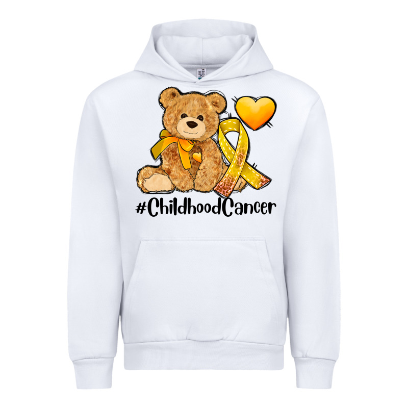 Childhood Cancer And Cancer Ribbon Urban Hoodie by AdoDesignShop | Teevron