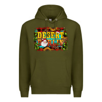 Army Green desert darlin Premium Hoodie - JahusDesignShop