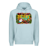 Blue Mist desert darlin Premium Hoodie - JahusDesignShop