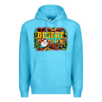 Ocean Blue desert darlin Premium Hoodie - JahusDesignShop