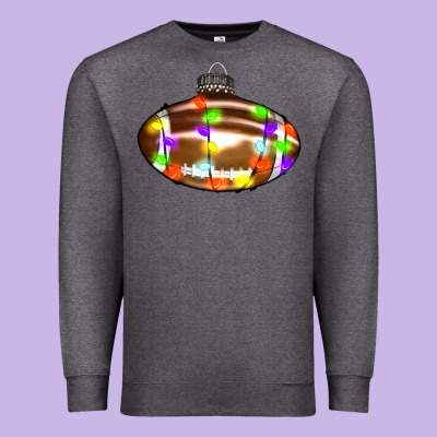 Christmas Football Premium Sweatshirt Designed By Ranaportraitstore