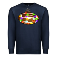 Navy Christmas football Premium Sweatshirt - RanaPortraitStore