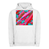 Pigment Lunar Rock cancer boxing gloves and cancer ribbon Urban Hoodie - AdoDesignShop