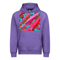 Tulip cancer boxing gloves and cancer ribbon Urban Hoodie - AdoDesignShop