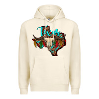Tofu bullskull texas map Premium Hoodie - JahusDesignShop