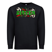 Black sister soccer Premium Sweatshirt - Zillion Design Studio