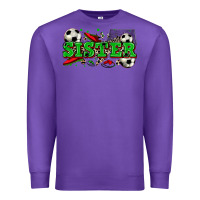 Purple sister soccer Premium Sweatshirt - Zillion Design Studio