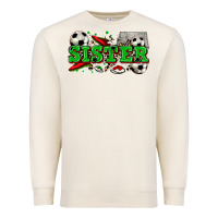 Sandshell sister soccer Premium Sweatshirt - Zillion Design Studio