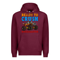Burgundy ready to crush kindergarten Premium Hoodie - Artiststas