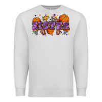 Dove Grey sister basketball Premium Sweatshirt - Zillion Design Studio