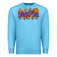 Ocean Blue sister basketball Premium Sweatshirt - Zillion Design Studio