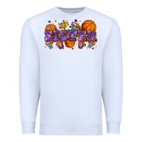 White sister basketball Premium Sweatshirt - Zillion Design Studio