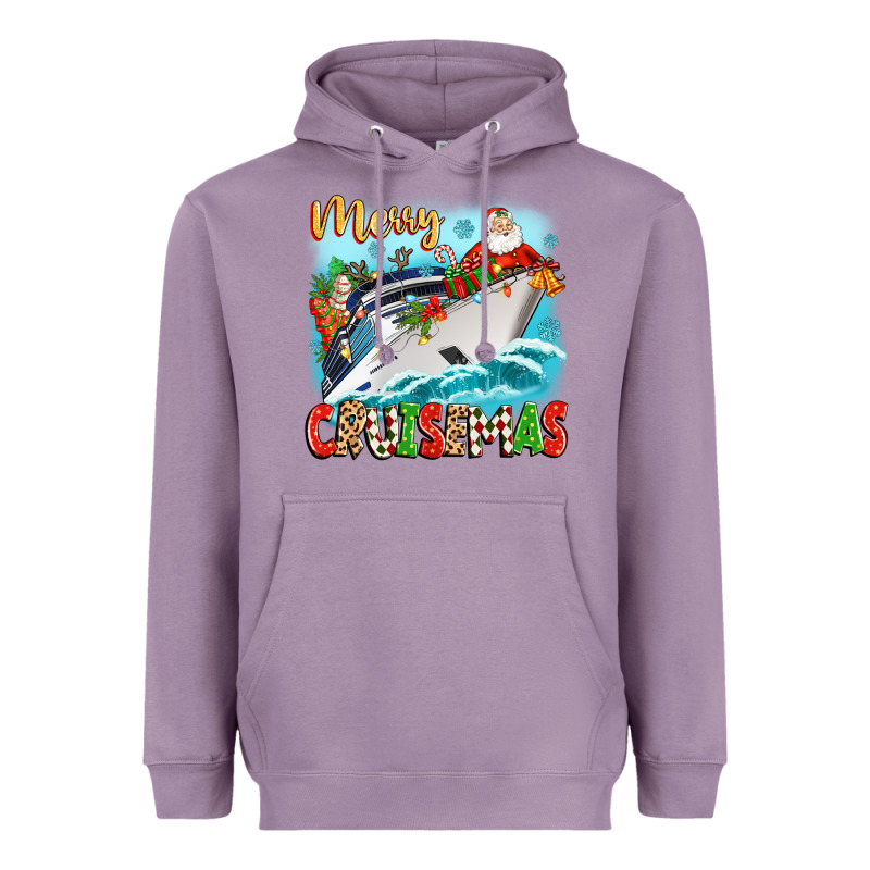 Merry Cruisemas Heavyweight Hoodie by Zillion Design Studio | Teevron