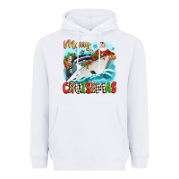 White merry cruisemas Heavyweight Hoodie - Zillion Design Studio
