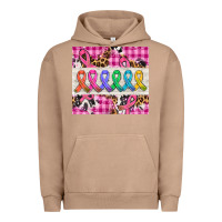 Pigment Burro western colorfull cancer ribbon Urban Hoodie - AdoDesignShop