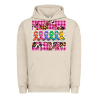 Pigment French Oak western colorfull cancer ribbon Urban Hoodie - AdoDesignShop